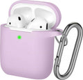 SaharaCase - Case Kit for Apple AirPods (1st Generation and 2nd Generation) - Lavender